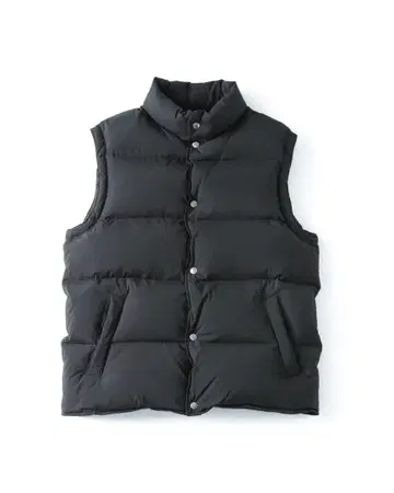sophnet black down vest used 다운 베스트 m