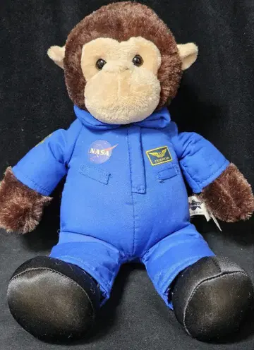 NASA 우주 비행사 원숭이 봉제 인형