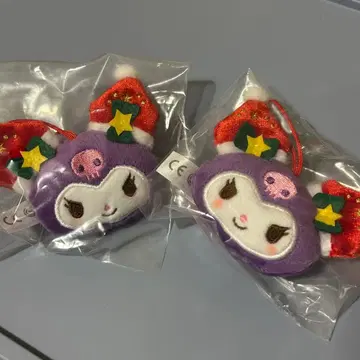 산리오 크리스마스 시크릿 마스코트 오너먼트 쿠로미