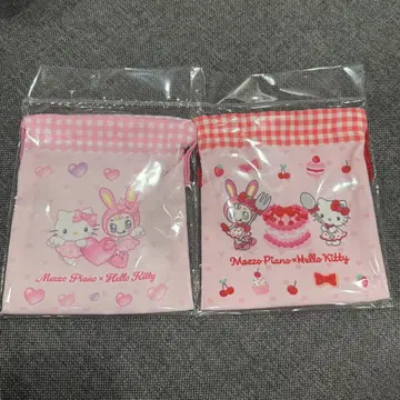 베리에짱 키티 복조리 파우치 ANGELBOX 메조 피아노