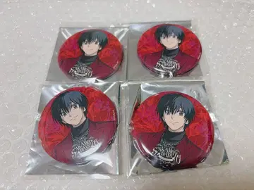 사카모토 데이즈 아모카페 캔뱃지 나구모 4점 amocafe