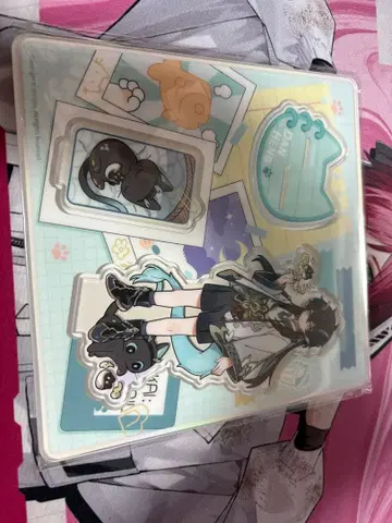 단항 음월 꼬마 고양이 시리즈 아크릴 스탠드