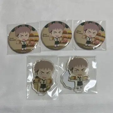 진격의 거인 후와포니 시리즈 아크릴 스탠드 캔뱃지 장