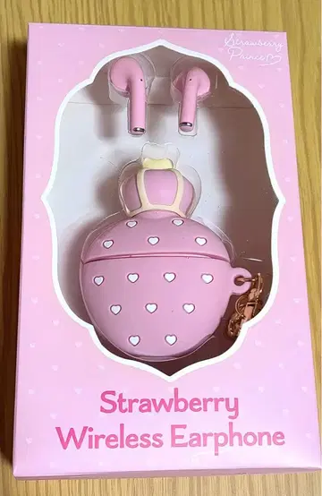 스트로베리 무선 이어폰