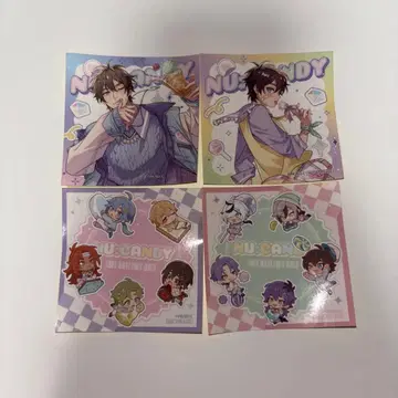 누카니 agf 스티커 4종 세트