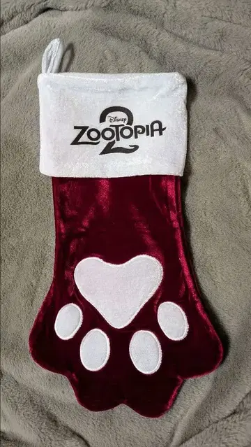 주토피아2 크리스마스 양말