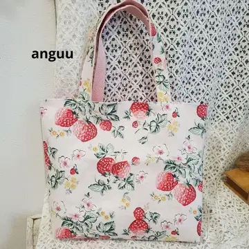 {Cath / 와일드 스트로베리} 라미네이티드 A4 토트