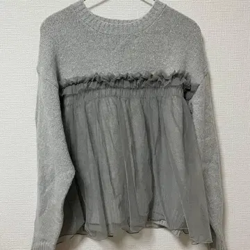 FREAKS STORE 프릴 달린 스웨터