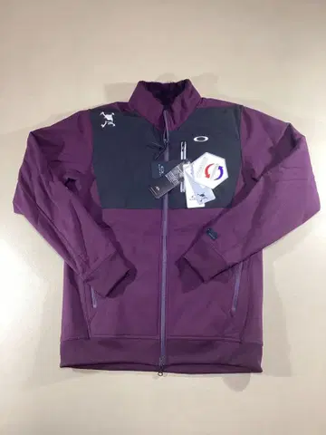 새상품 오클리 골프 (L) 스컬 리버서블 블루종 윈드 자켓