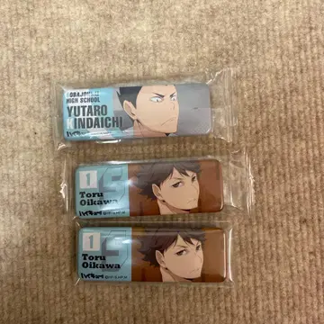 하이큐 롱 캔뱃지 오이카와 캔뱃지