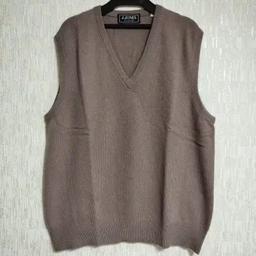 J.JONES 100% 캐시미어 카시미어 100% 니트 베스트 남성용