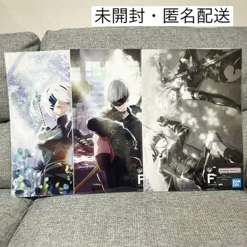 제일복권 NieR:Automata H상 클리어 포스터 3장 세트