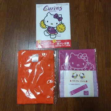 커브스 키티 타월 2장 외 3종 세트