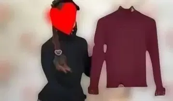 아오키 미사코 씨 블랙 니트