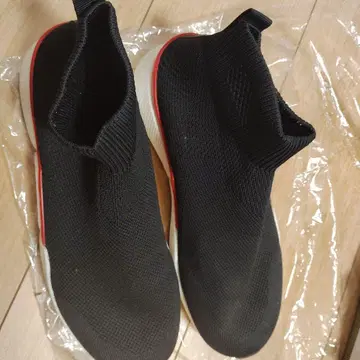 ZARA 블랙 삭스 스니커즈 41