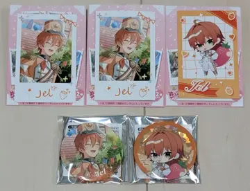 스토푸리 젤 Spring 포토 카드 캔뱃지 등신 데포