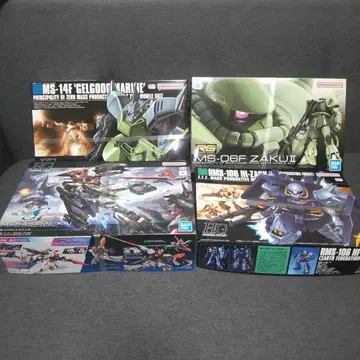 건담 프라모델 세트 MS-14F 겔구그 마리네 외