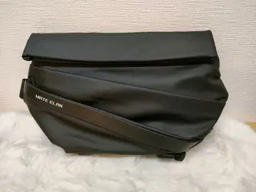 MATE ELAN 메이트에란 블랙 바디백 방수 숄더백