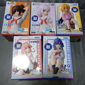 SEGA 누키타시 피규어 세트 5체