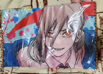 체인소 맨 캐릭터 대형 타월 파워