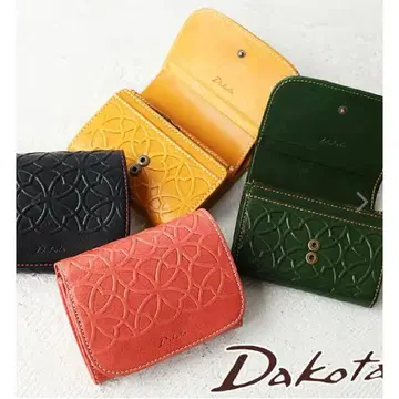 Dakota 릴리 이단 접이식 지갑 핑크