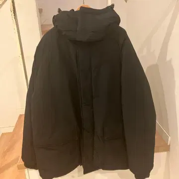 Wide Dad 블랙 다운 자켓 사이즈 2