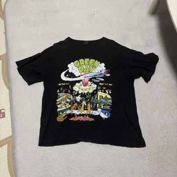 GREEN DAY 그래픽T셔츠 블랙