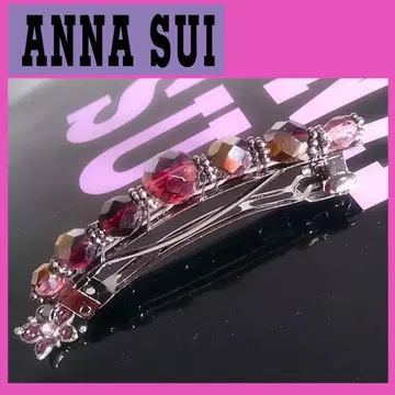 새상품 안나수이 나비 참 헤어 머리핀 헤어 클립 ANNA SUI