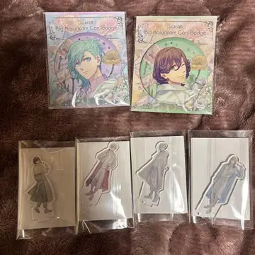 우타프리 FH BIG 홀로그램 캔뱃지 미니 아크릴 스탠드 묶음 판매