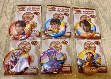 가면라이더 가브 길티 파르페 캐릭터 배지 컬렉션 컴플리트 6종