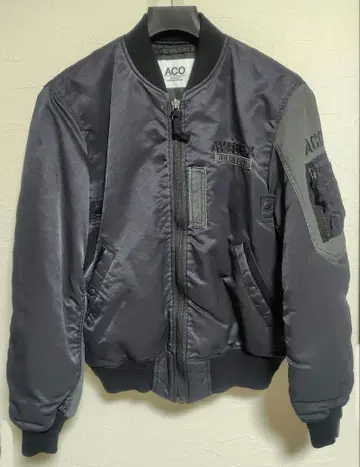AVIREX L 사이즈 FADED MA-1 CUSTOM 플라이트 자켓