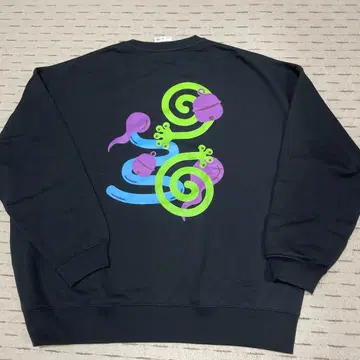 만화 아트 빔즈 마유리카 우나게로린 맨투맨 L 사이즈