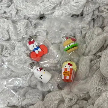 헬로키티 아메리칸 디자인 메지루시 액세서리 가챠가챠