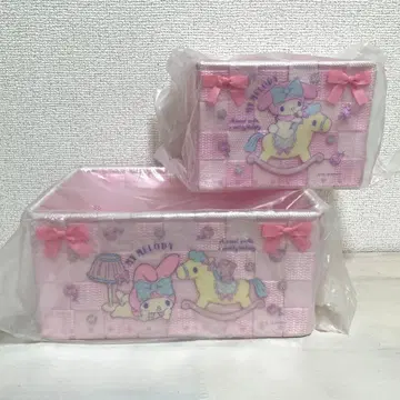 산리오 마이멜로디 그물 바스켓 2개 세트