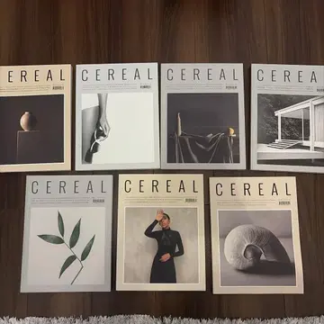 CEREAL 잡지 세트 VOL.13,14,15,16,18,19,20
