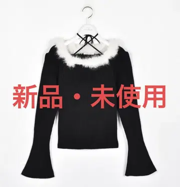 evelyn 넥퍼 니트 블랙