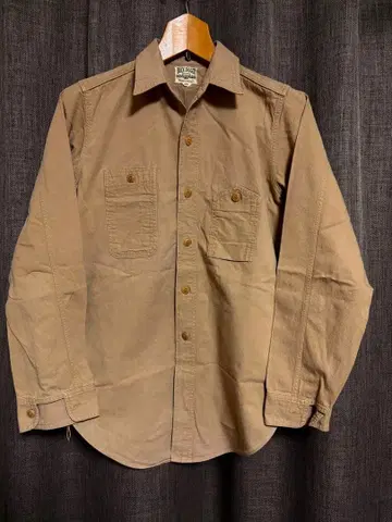 웨어하우스 덕디거 빅양크형 산포켓 워크 셔츠 사이즈 36