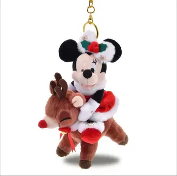 미니 봉제 인형 키링 키체인 DISNEY CHRISTMAS