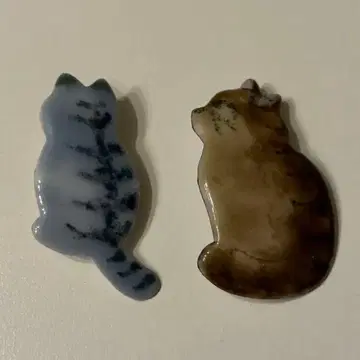 칠보 세공 고양이 브로치