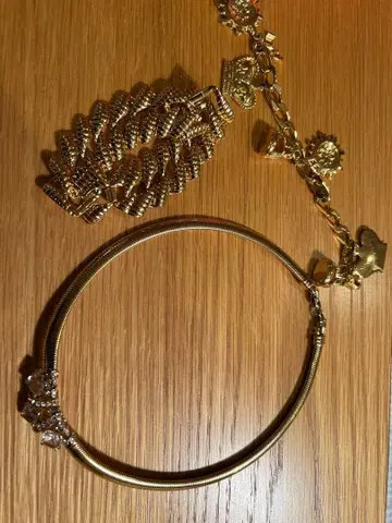 골드 메탈 체인 팔찌