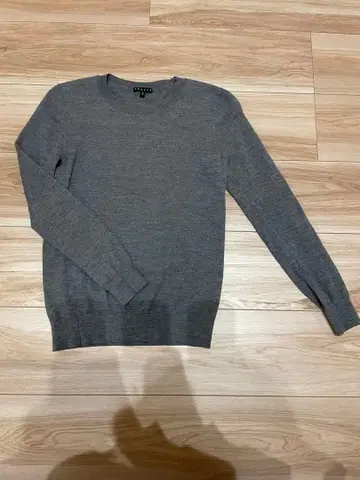 [ 새상품급 ] theory 그레이 긴팔 니트 S