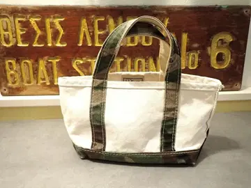 00s USA L.L.Bean 보트 앤 토트 카모플라쥬 미니 토트