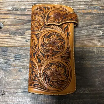 Taka Fine Leather 지갑 카빙 장지갑