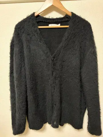 mnml 블랙 가디건 S