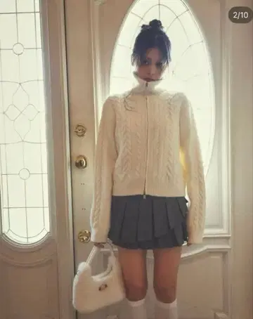 PELLICULE 플리츠 미니 스커트