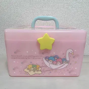 산리오 키키라라 리틀트윈스타 손잡이 달린 BOX 약상자