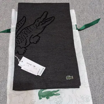 [ 미사용 새상품 ] Lacoste 라코스테 머플러 정가 11,000엔