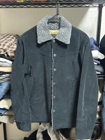 Sugar Cane 보아 옷깃 코듀로이 자켓