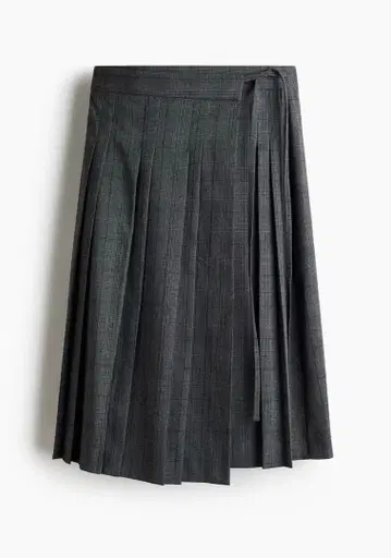 H&M 플리츠 스커트 리본