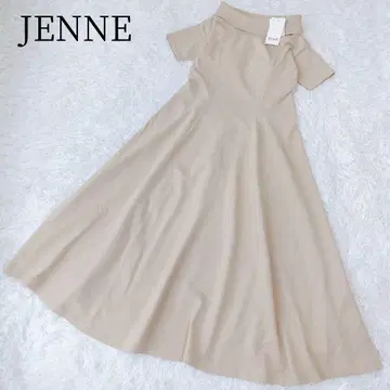 미사용 새상품 [ JENNE/젠느 ] 니트 원피스 오프숄더 택 포함 M
